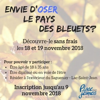 Séjour exploratoire Place aux Jeunes